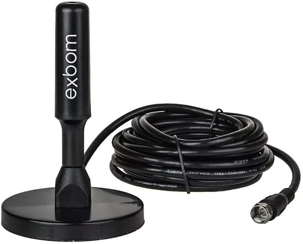 Antena Amplificada Exbom AN-I4050A (Interna e Externa)
