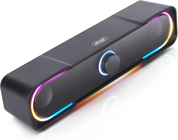 Caixa de Som Gamer Knup KP-RO803 (Soundbar RGB)