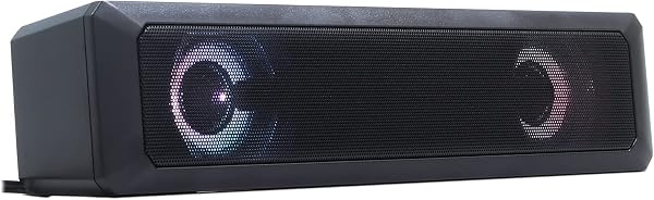 Caixa de Som Gamer Reuuy Subwoofer LED