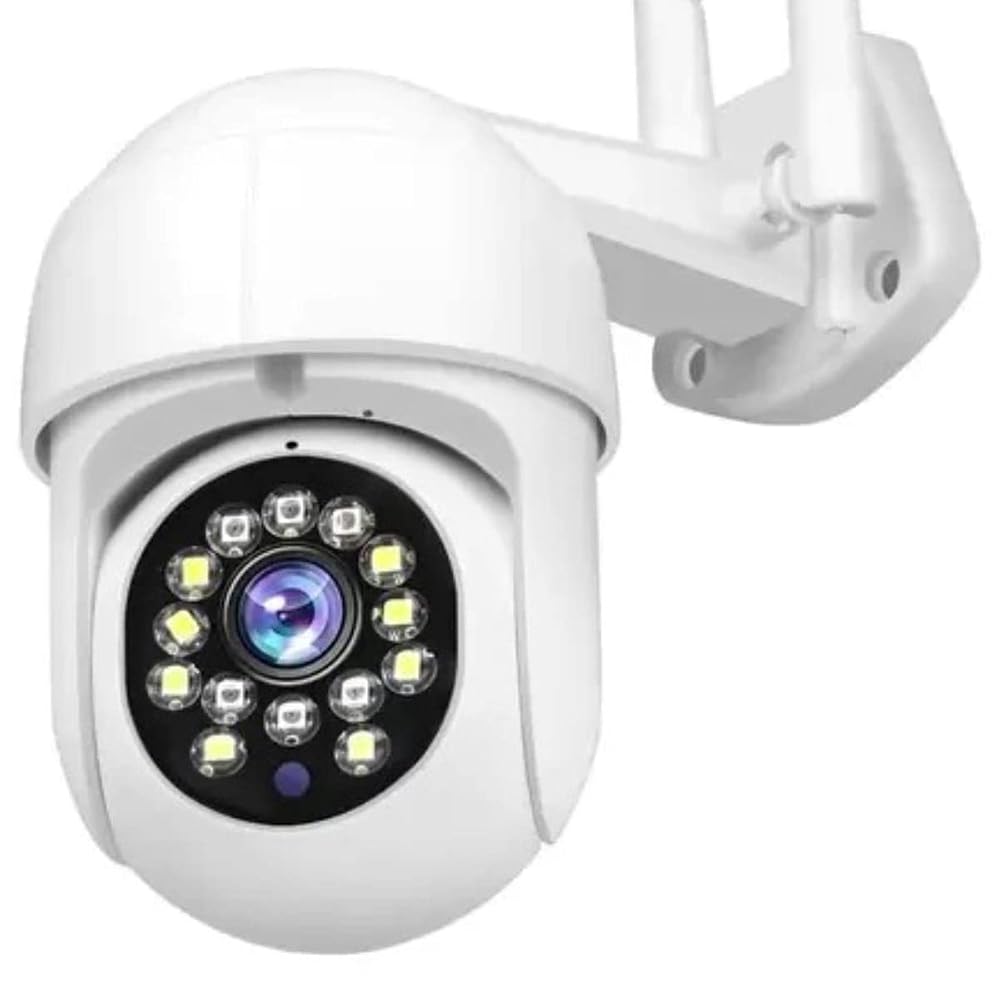 Câmera de Segurança Externa IP Wi-Fi ICSee à Prova D'Água