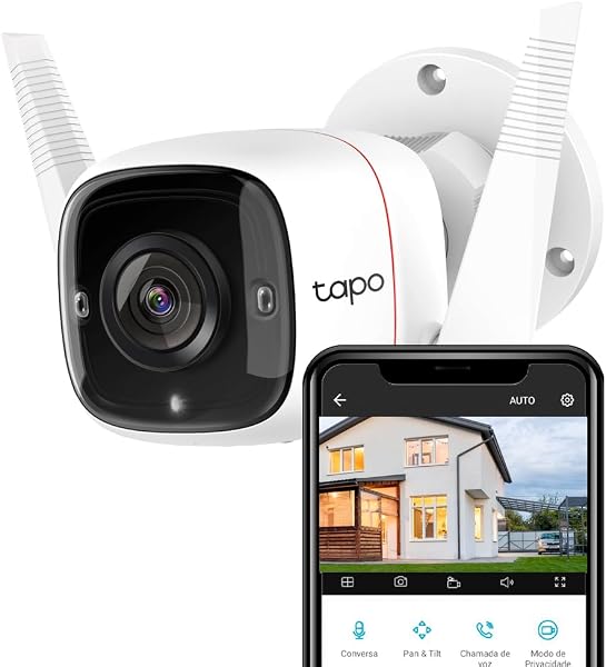Câmera de Segurança Externa Wi-Fi TP-Link Tapo C310