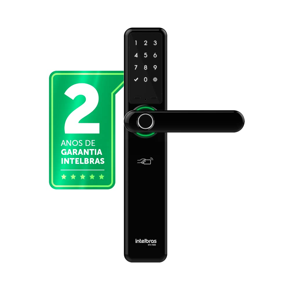 Fechadura Smart de Embutir com Maçaneta Intelbras IFR 7000