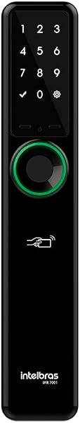 Fechadura Smart de Embutir sem Maçaneta Intelbras IFR 7001
