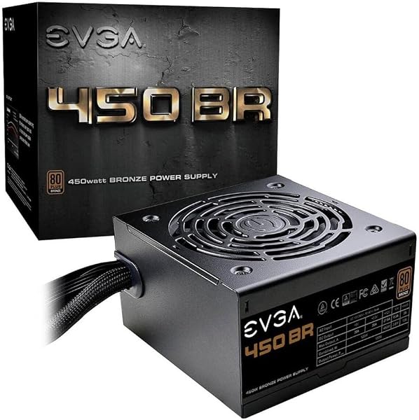 Fonte EVGA 450 BR 450W 80 Plus Bronze