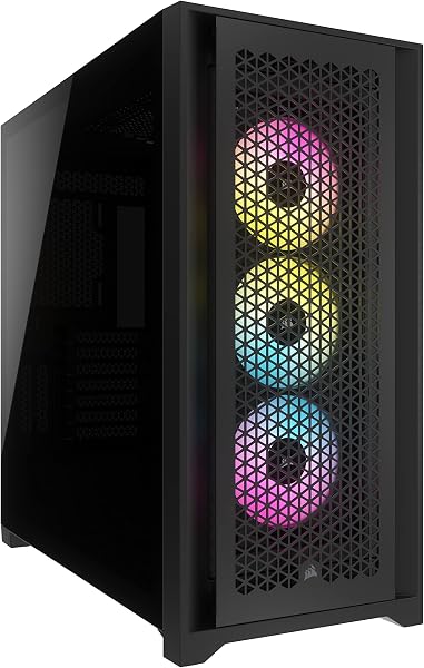 Gabinete Gamer Corsair iCUE 5000D RGB Airflow