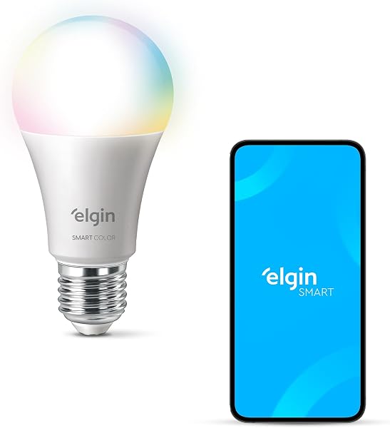 Lâmpada Inteligente Smart Color Elgin 10W