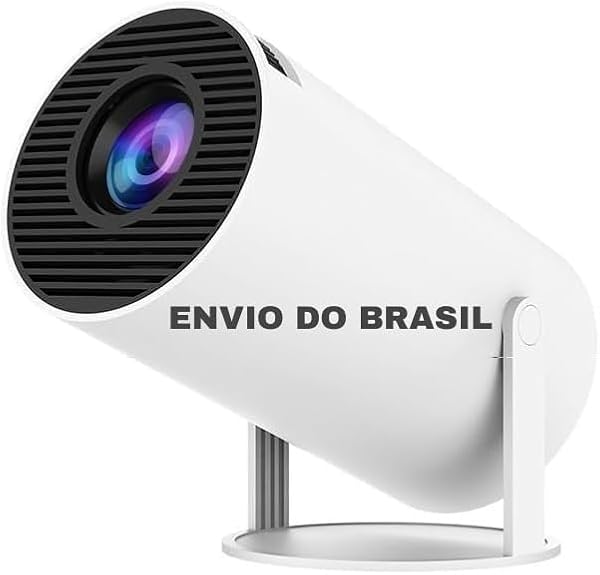 Mini Projetor Portátil HY300 Pro 5G WiFi 6 Android 11