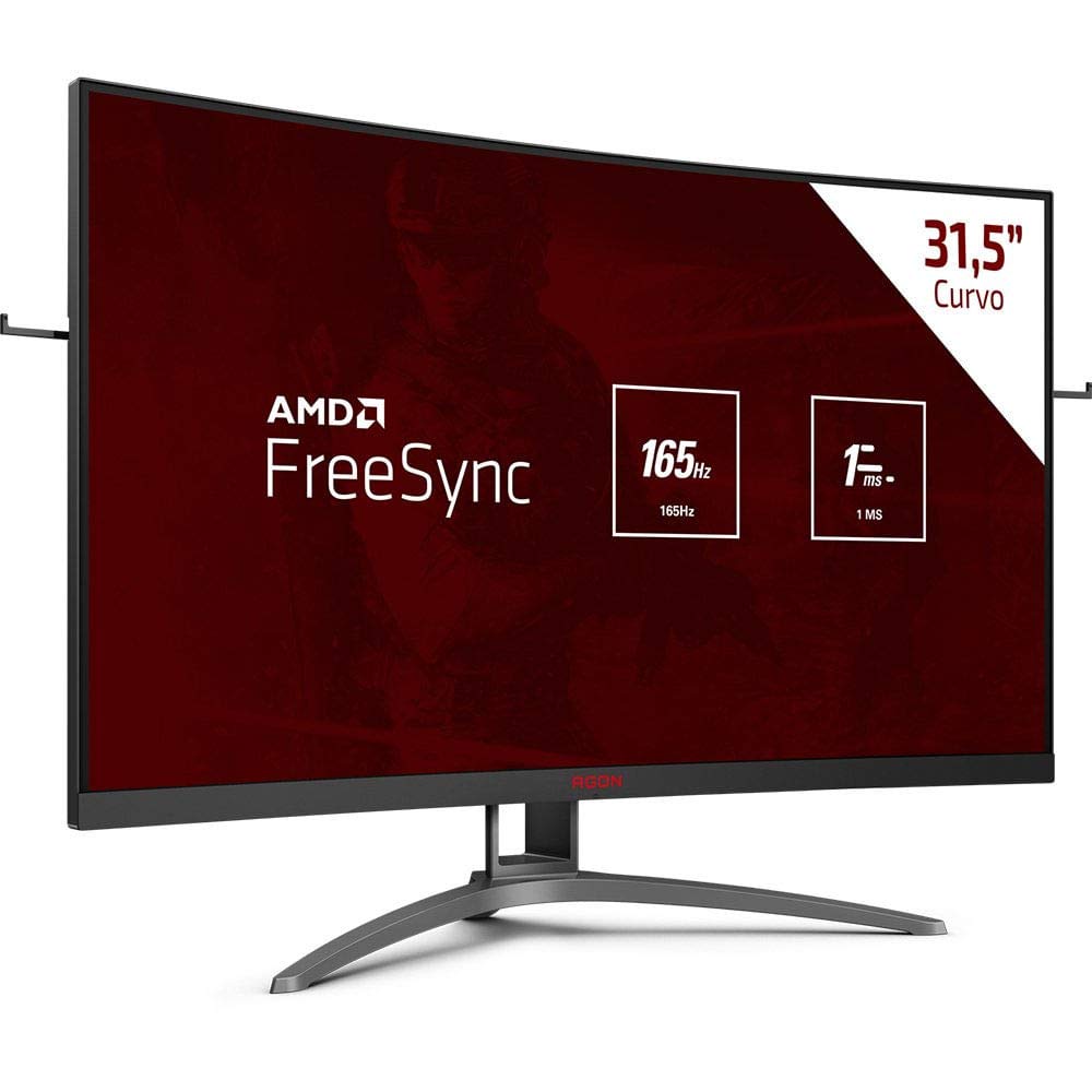 Monitor Gamer AOC Agon AG323FCXE 31,5" Curvo 165Hz