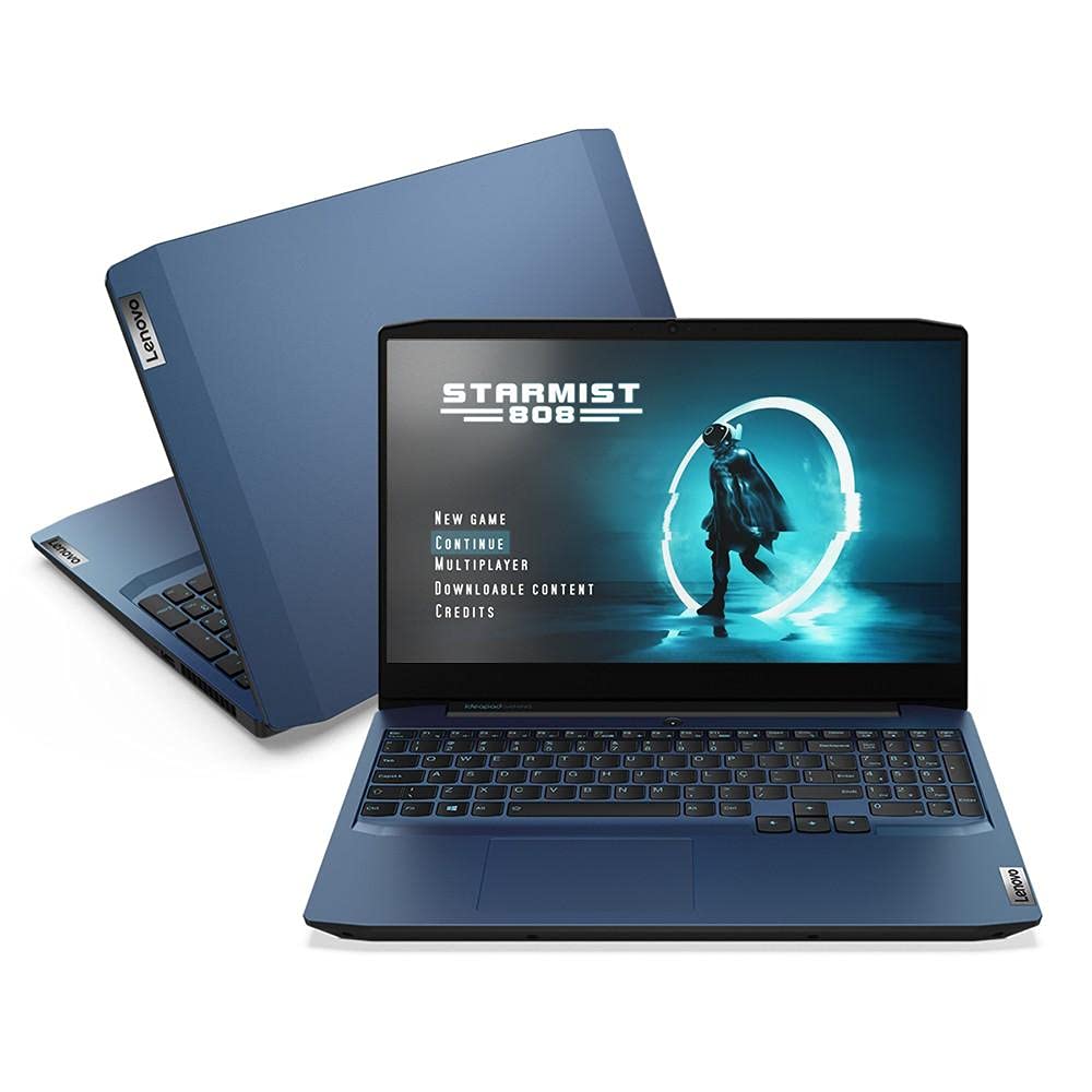 Notebook Lenovo IdeaPad Gaming 3i Intel Core i5-10300H GTX 1650 256GB SSD 15.6"