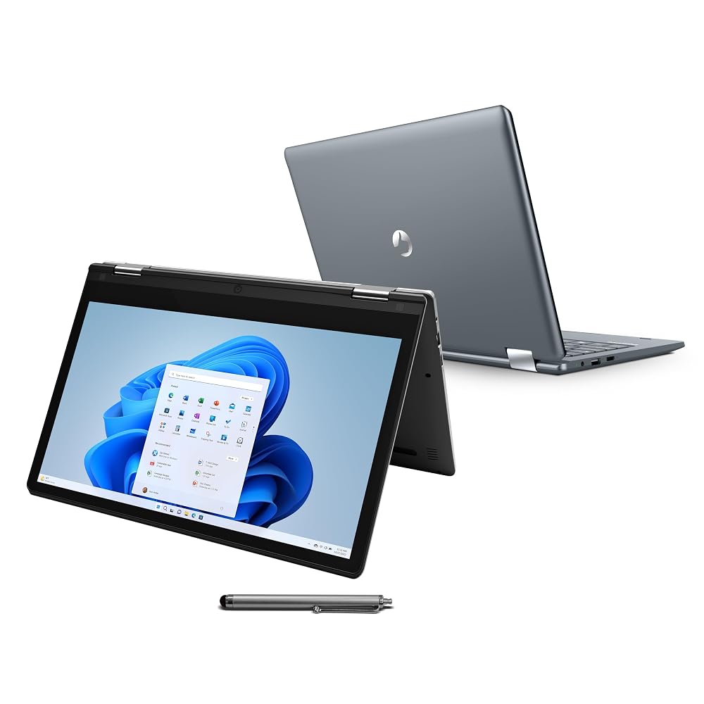 Notebook Positivo Duo 2 em 1 Celeron 4GB 128GB Touch