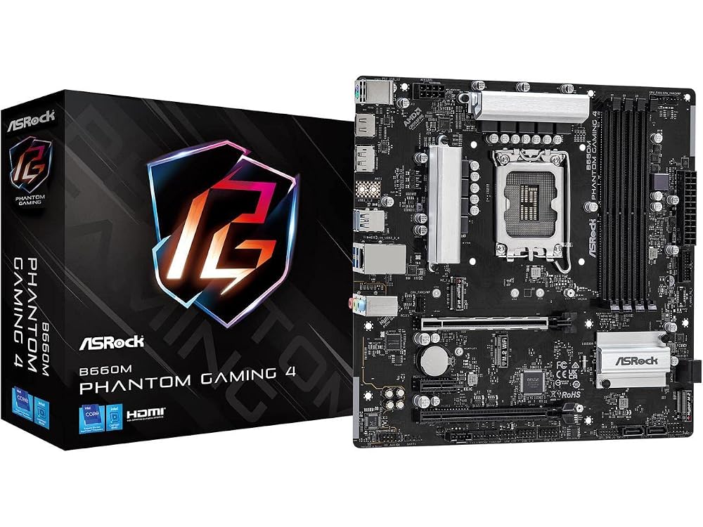 Placa-Mãe ASRock B660M Phantom Gaming 4