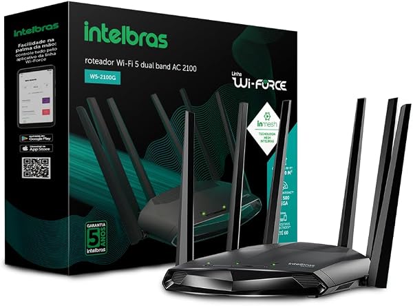 Roteador Intelbras W5-2100G AC2100