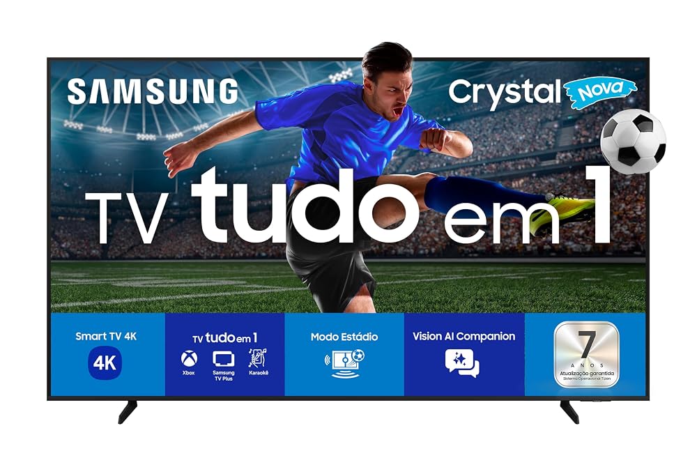 Samsung Smart TV 43" Crystal UHD 4K U8100F 2025