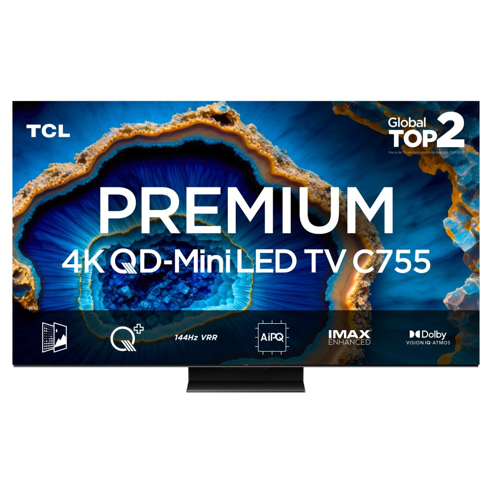 Smart TV 4K TCL QLED Mini LED 65C755