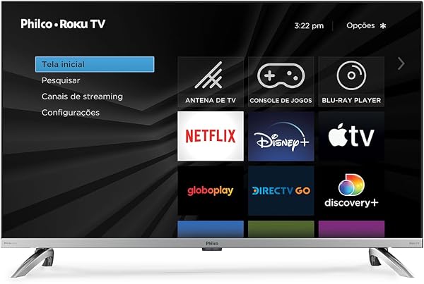 Smart TV Philco 32" HD Roku PTV32G7PR2CSBLH