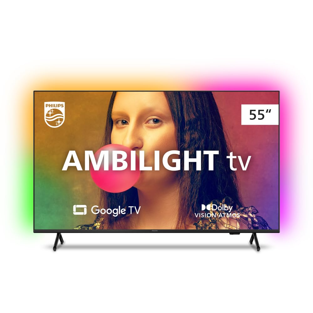 Smart TV Philips Ambilight 55" 4K 55PUG7908/78