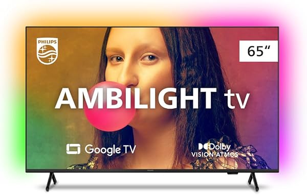 Smart TV Philips Ambilight 65" 4K 65PUG7908/78 Google TV