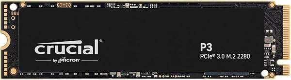 SSD Crucial P3 500GB NVMe M.2 2280